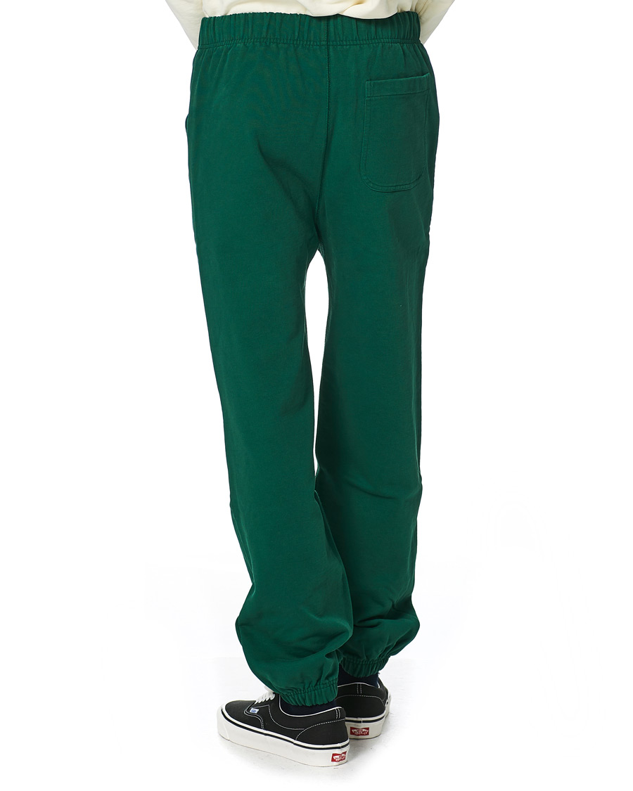 Uomini | Pantaloni | Drake's | Cotton Jogging Bottoms Green