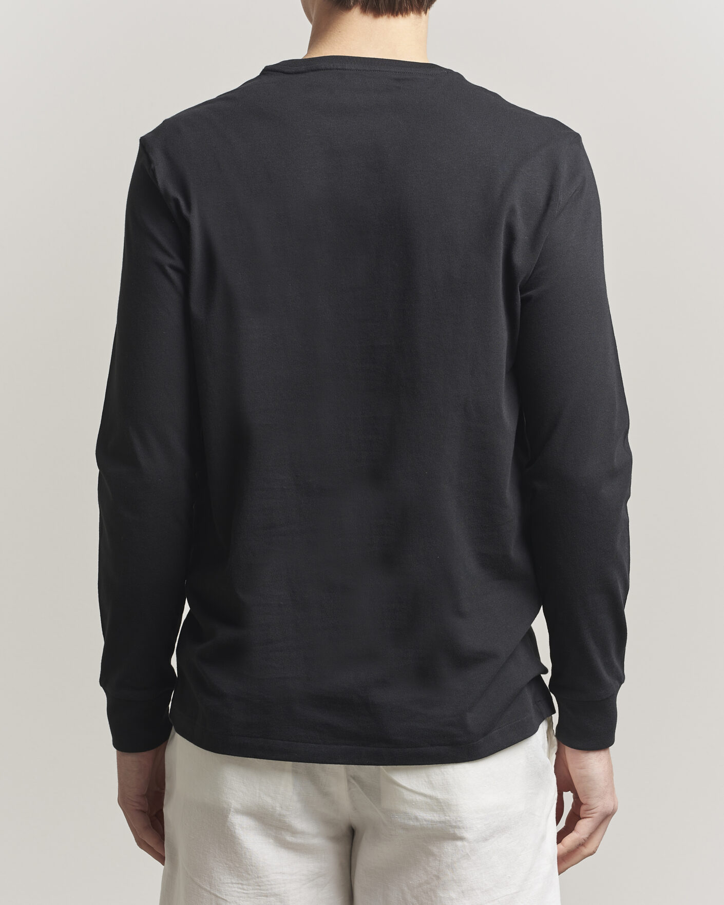 Uomini | T-shirt | Polo Ralph Lauren | Long Sleeve Crew Neck Tee Polo Black