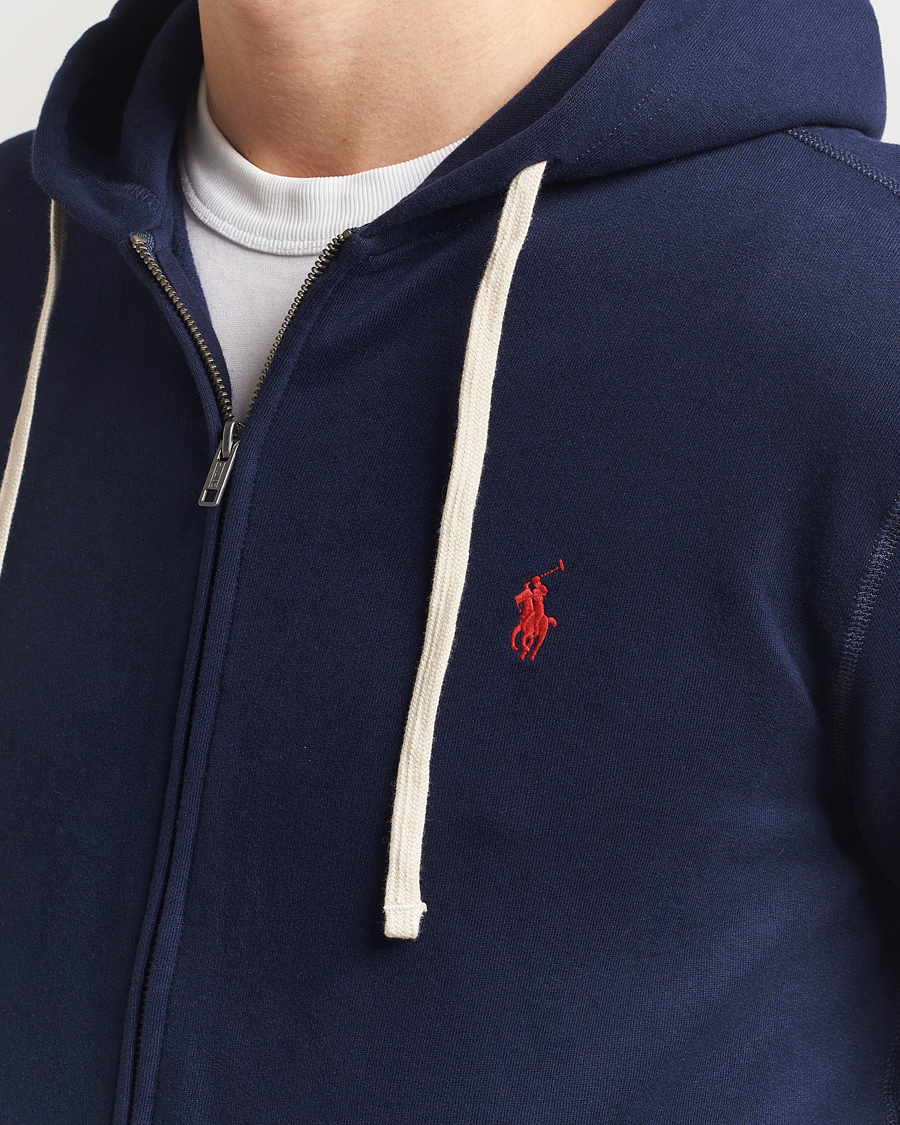 Uomini | Maglieria | Polo Ralph Lauren | Fleece Full Zip Hoodie Cruise Navy