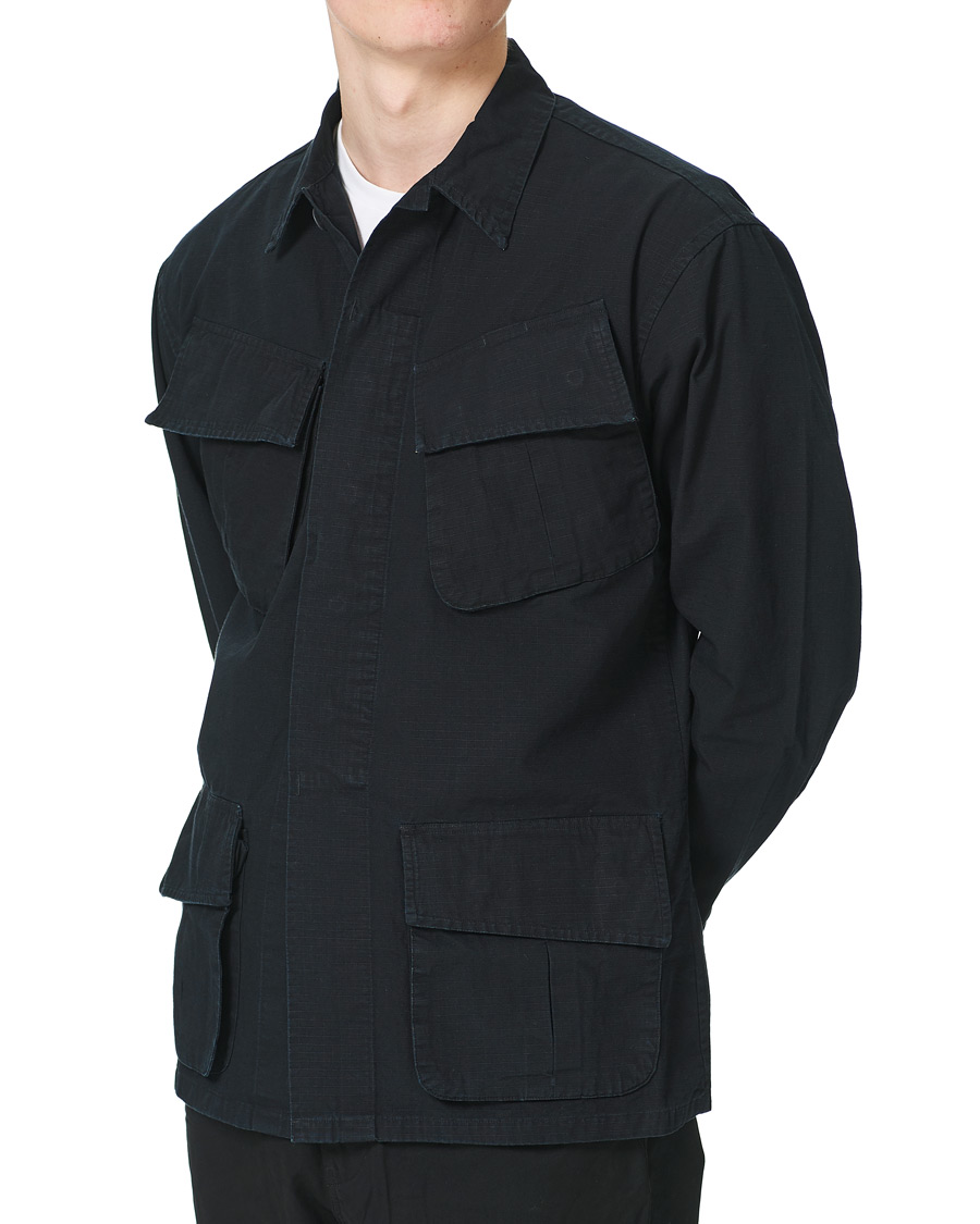 Uomini | Camicie | Polo Ralph Lauren | Military Ripstop Overshirt Polo Black
