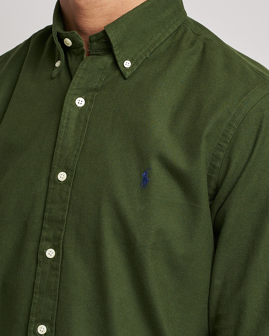 Uomini | Camicie | Polo Ralph Lauren | Brushed Flannel Shirt Classic Drab