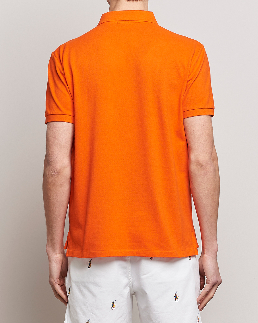 Uomini | Polo | Polo Ralph Lauren | Custom Slim Fit Polo Sailing Orange