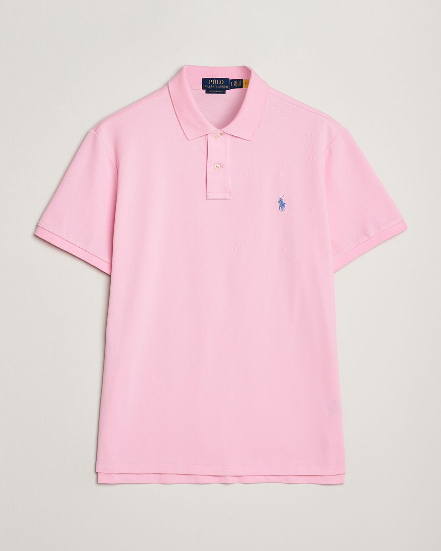 Uomini | Polo | Polo Ralph Lauren | Custom Slim Fit Polo Carmel Pink