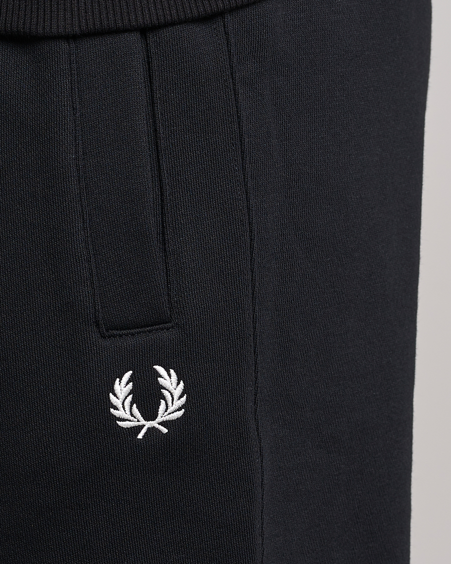 Uomini | Pantaloni | Fred Perry | Loopback Sweatpants Black