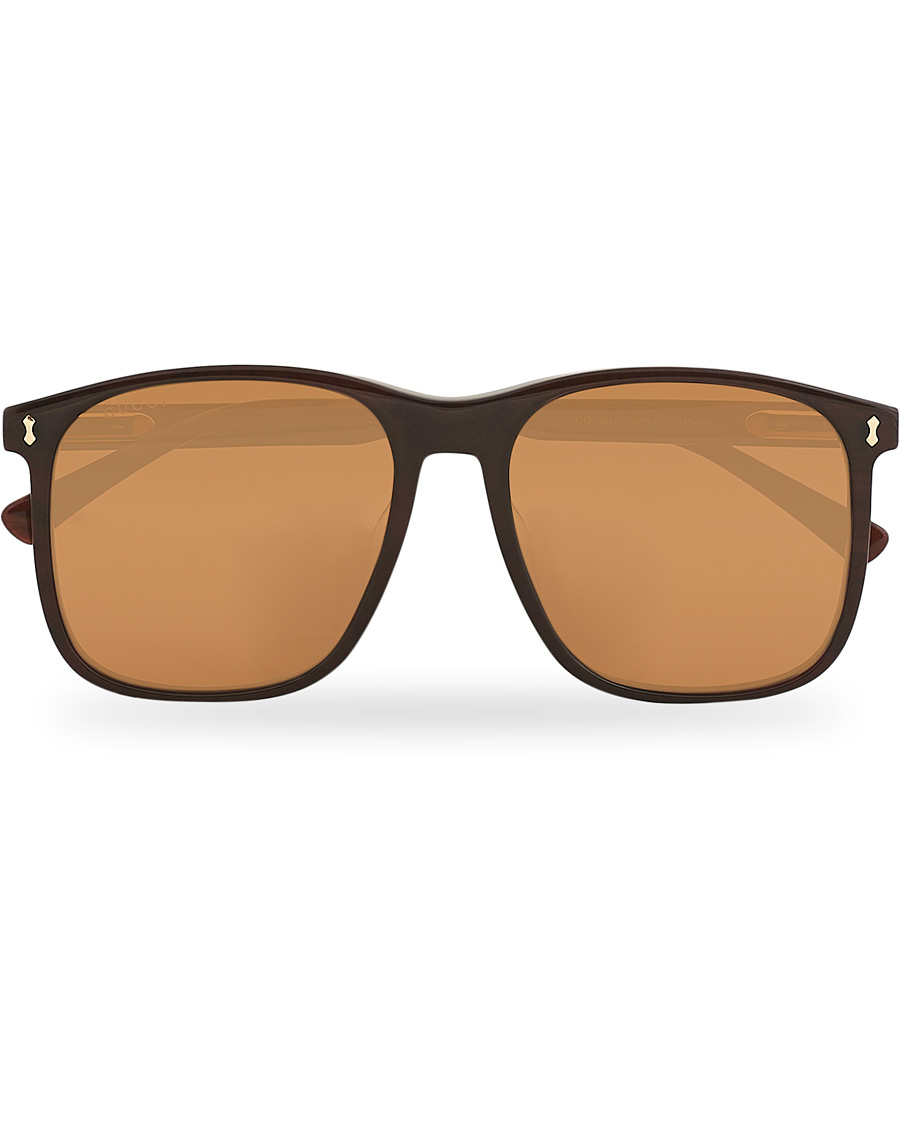 Uomini | Gucci GG1041S Sunglasses Brown | Gucci | GG1041S Sunglasses Brown
