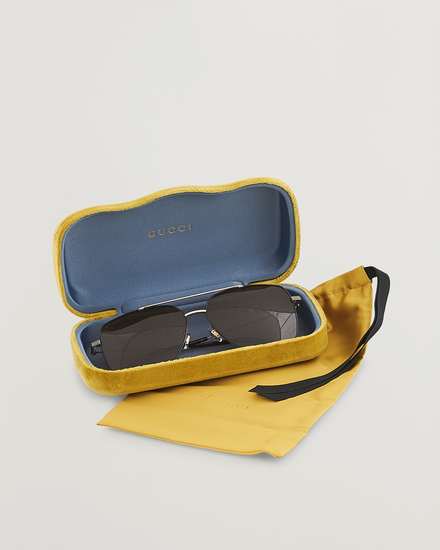 Uomini | Gucci GG1053SK Sunglasses Gold Brown | Gucci | GG1053SK Sunglasses Gold Brown