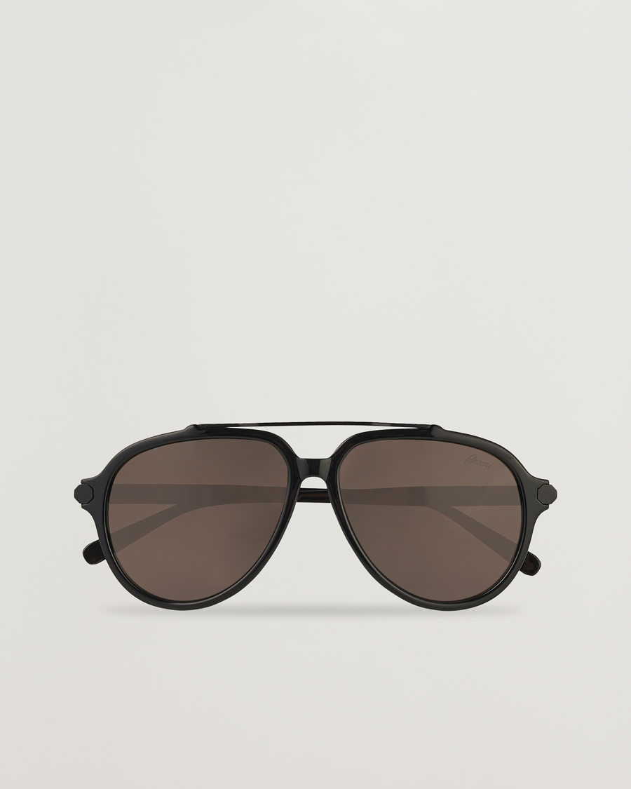 Uomini | Brioni BR0096S Sunglasses Black | Brioni | BR0096S Sunglasses Black