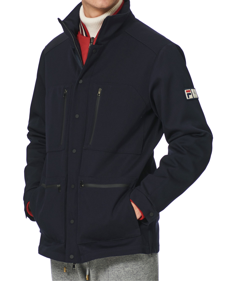 Uomini | Giacche | Piacenza Cashmere | X FILA Telavera Jacket Black