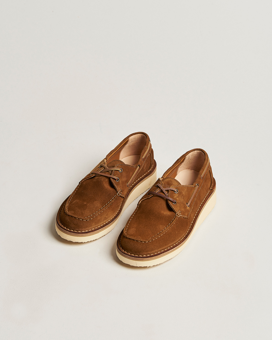 Uomini | Astorflex Boatflex Moccasin Brown Suede | Astorflex | Boatflex Moccasin Brown Suede