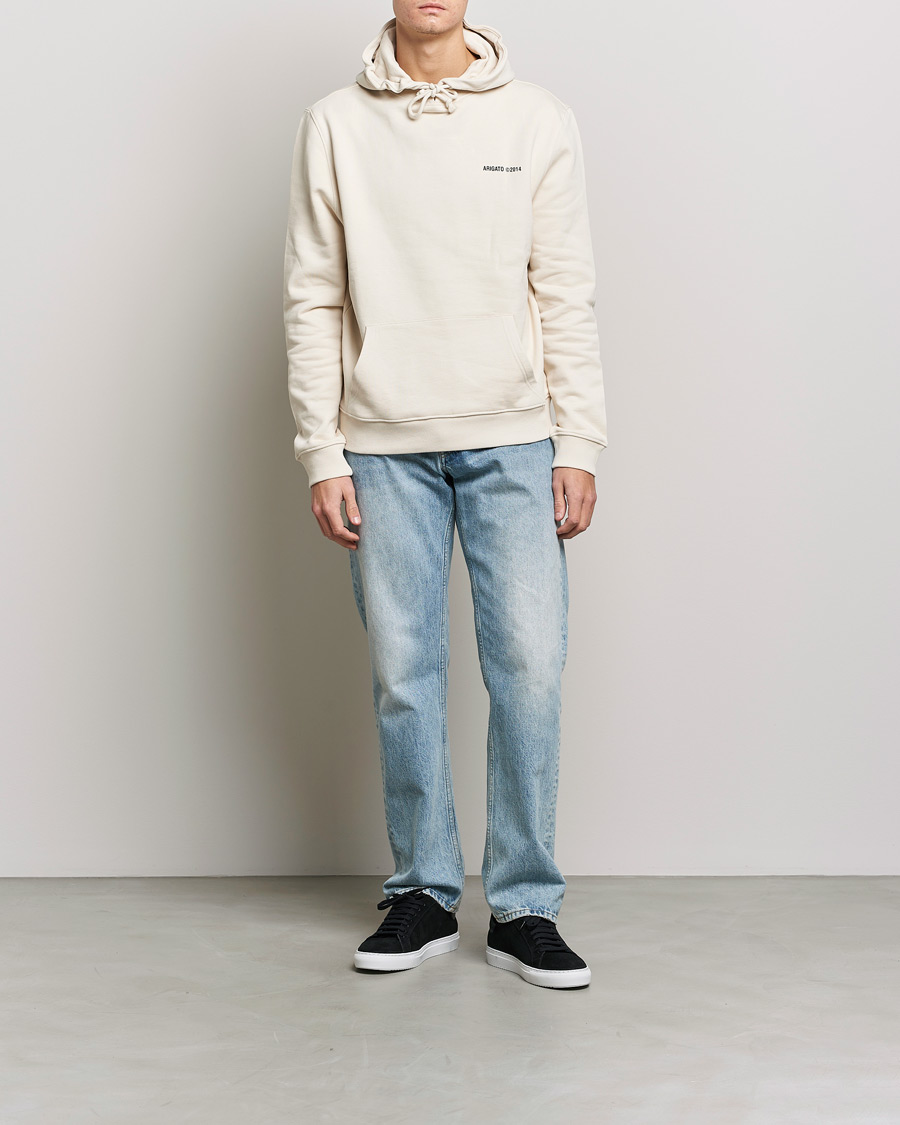 Uomini | Maglieria | Axel Arigato | London Hoodie Pale Beige