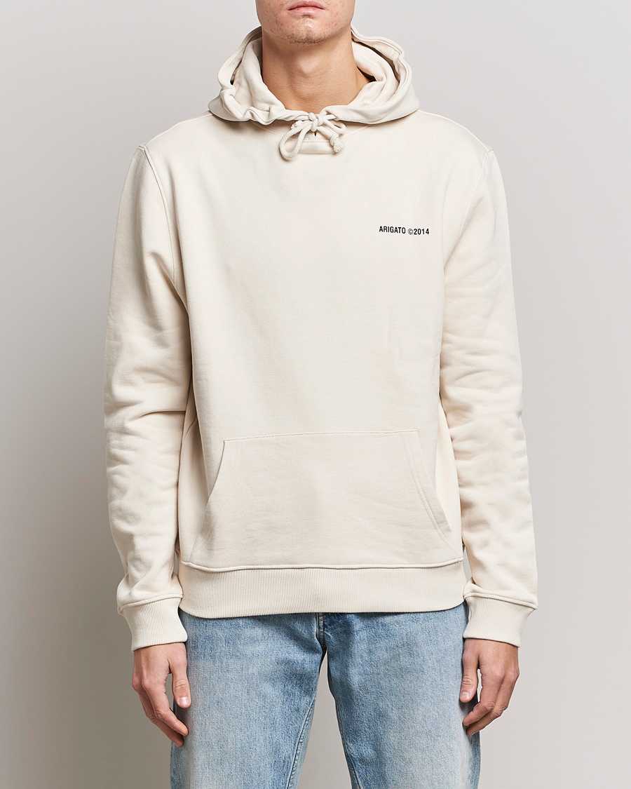 Uomini | Maglieria | Axel Arigato | London Hoodie Pale Beige