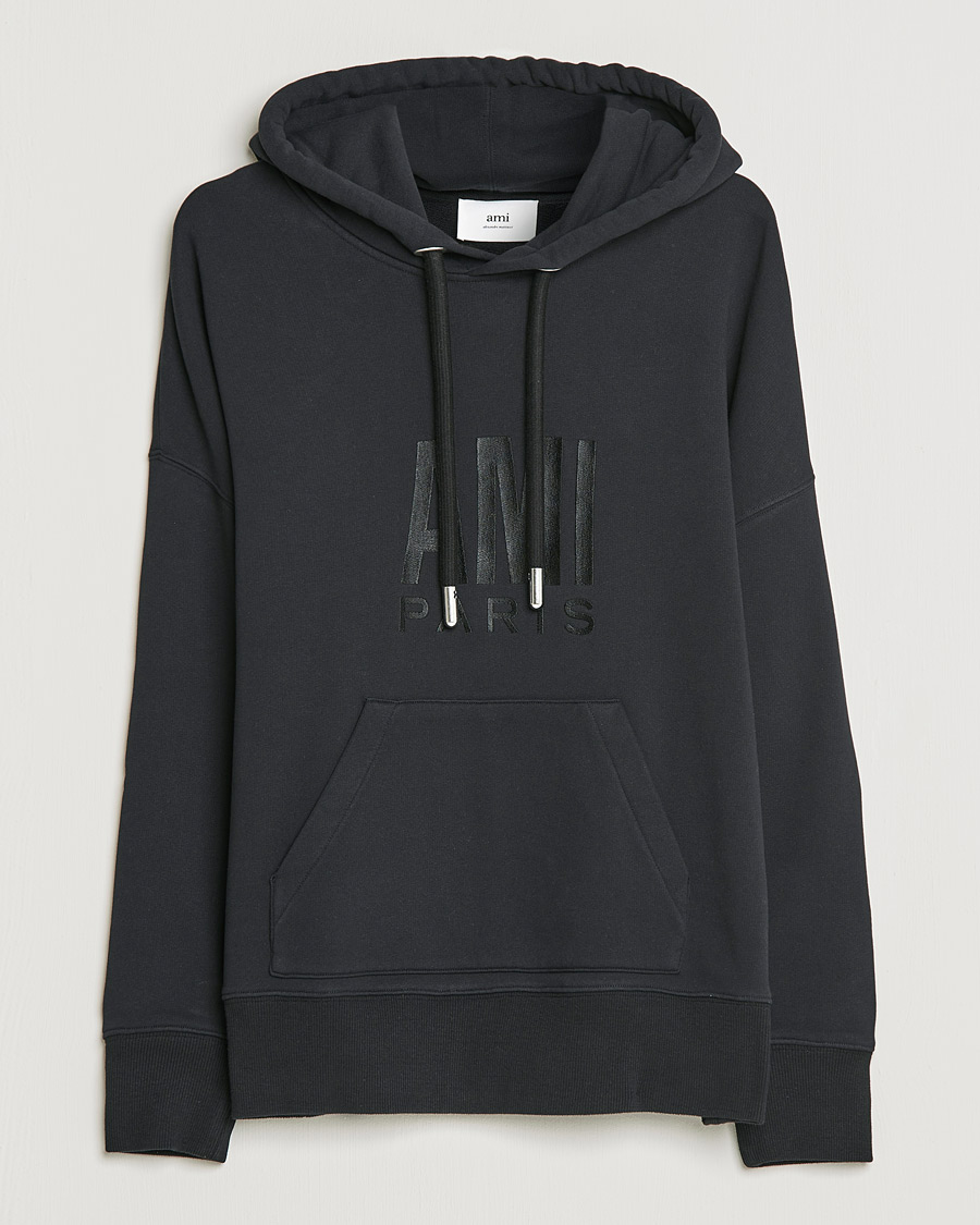 Uomini | Maglieria | AMI | Oversize Logo Hoodie Hoodie