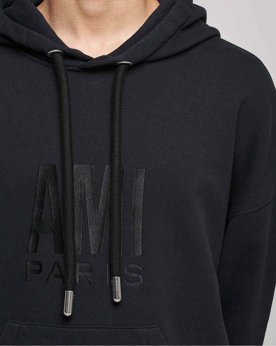 Uomini | Maglieria | AMI | Oversize Logo Hoodie Hoodie
