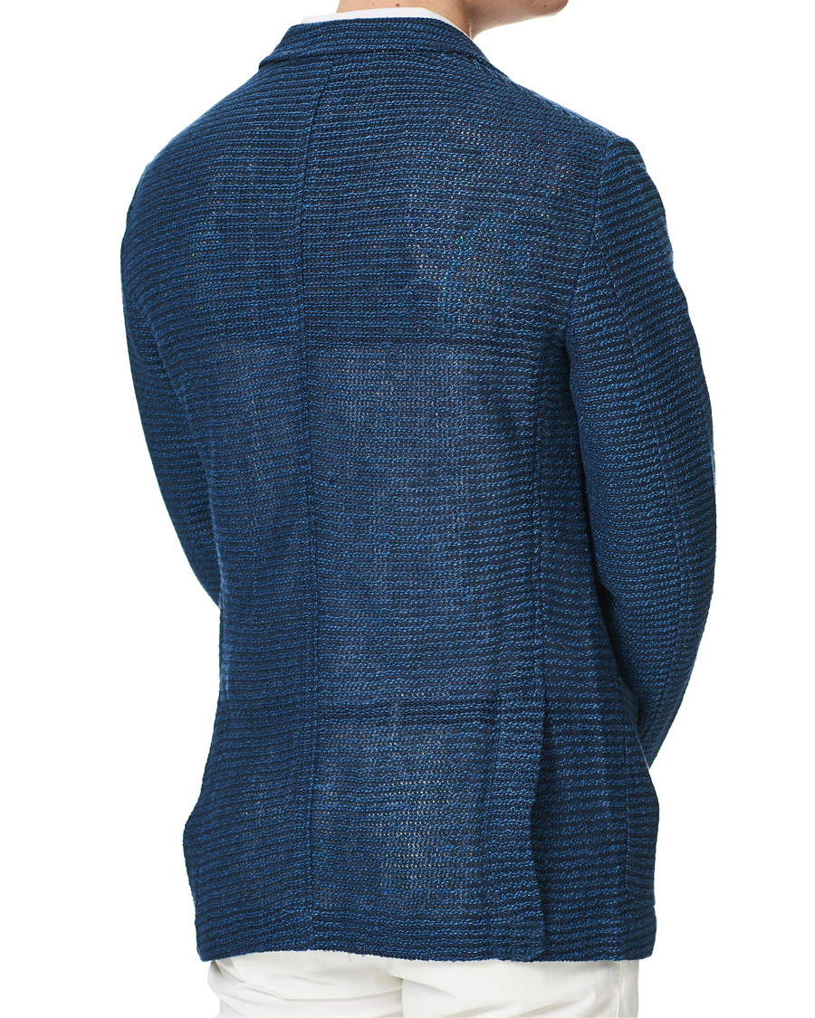 Uomini | Blazers | Etro | Jacquard Jersey Blazer Navy