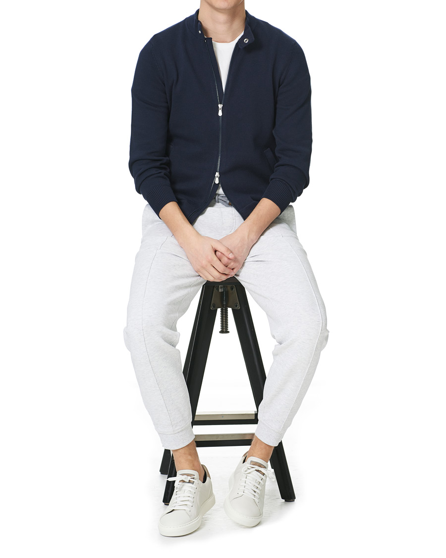 Uomini | Brunello Cucinelli Plain Sneaker White Calf | Brunello Cucinelli | Plain Sneaker White Calf