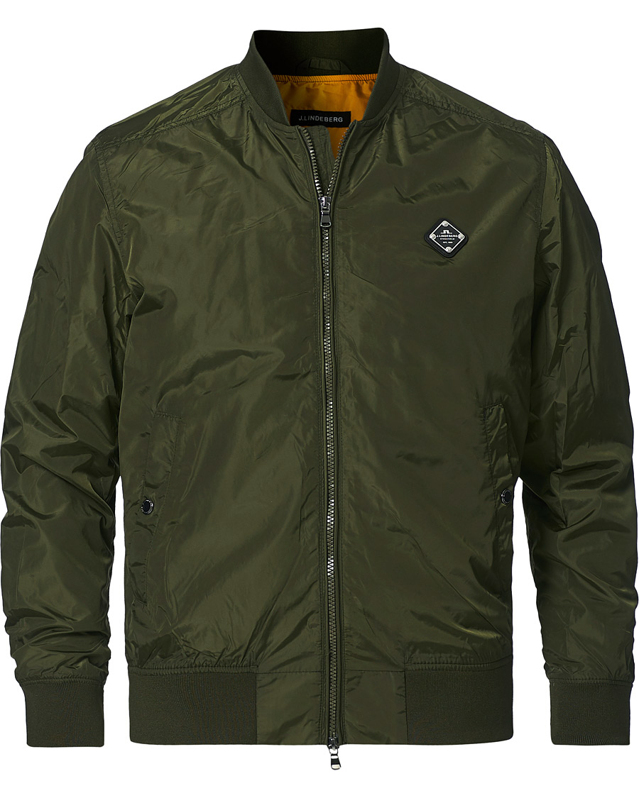 Uomini | Giacche | J.Lindeberg | Thom  Bomber Jacket Deep Depths
