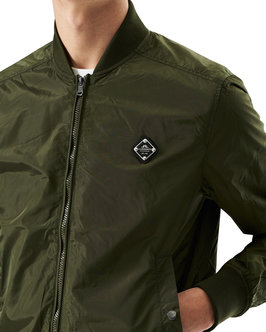 Uomini | Giacche | J.Lindeberg | Thom  Bomber Jacket Deep Depths