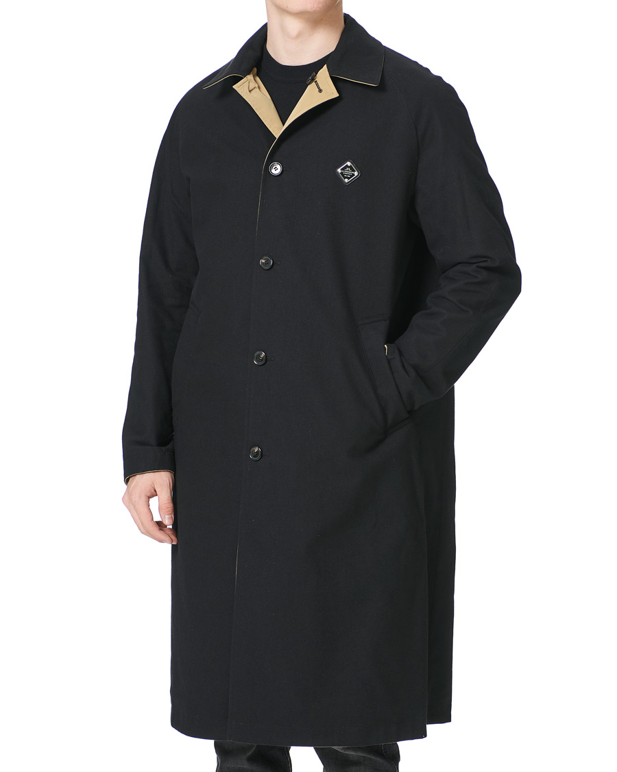 Uomini | Giacche | J.Lindeberg | Herbert Reversible Mac Coat Batique Khaki