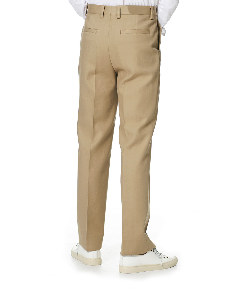 Uomini | Pantaloni | J.Lindeberg | Haij Double Weaved Trousers Batique Khaki