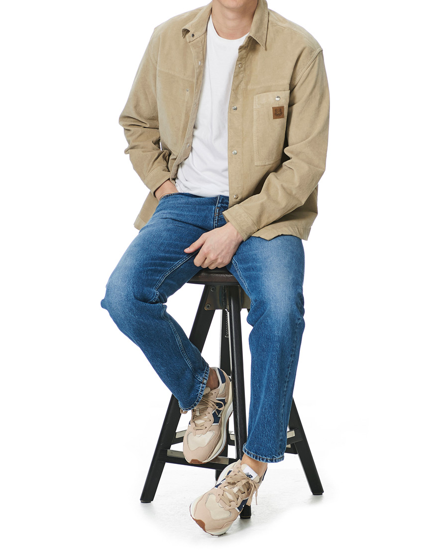 Uomini | Camicie | KENZO | Snap Overshirt Sand