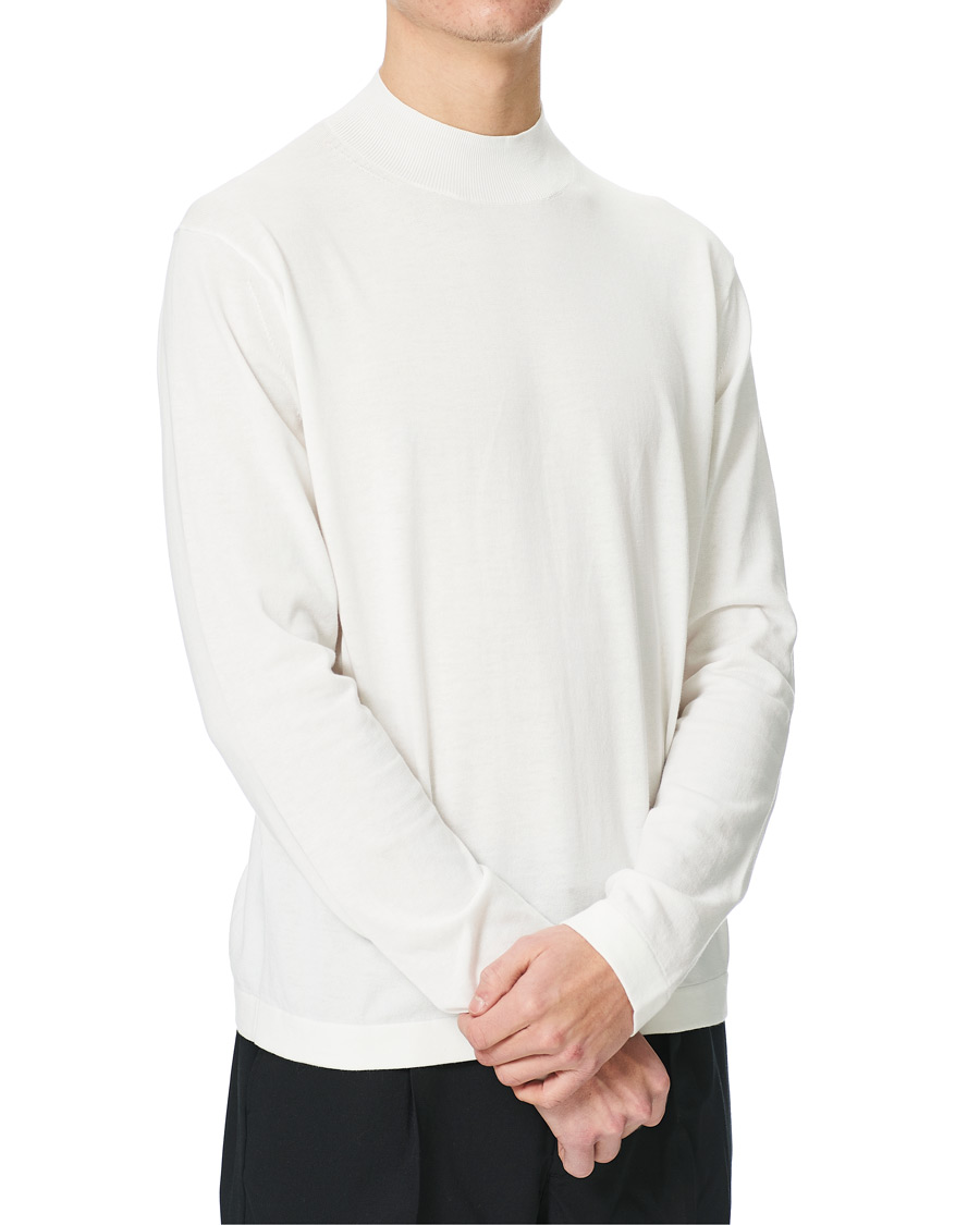 Uomini | Maglieria | Tiger of Sweden | Tern Knitted Sweater Pure White