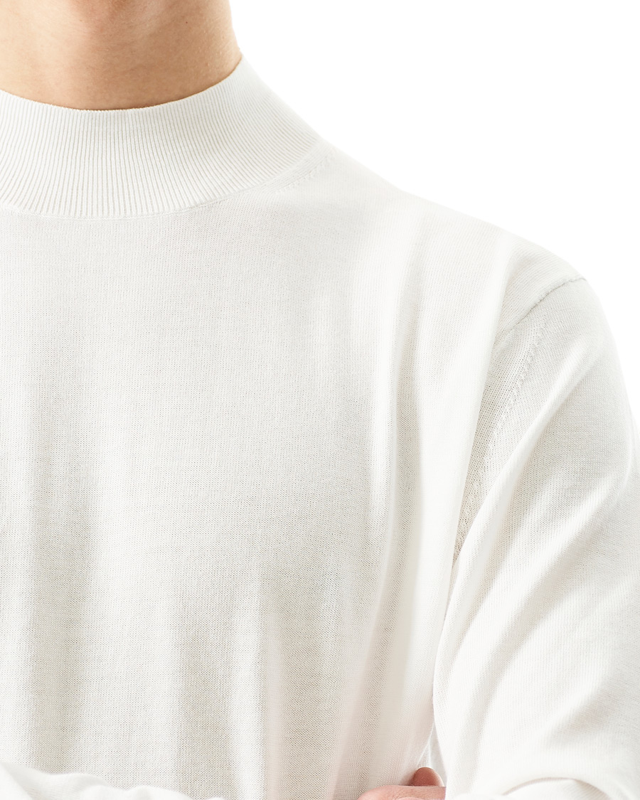 Uomini | Maglieria | Tiger of Sweden | Tern Knitted Sweater Pure White