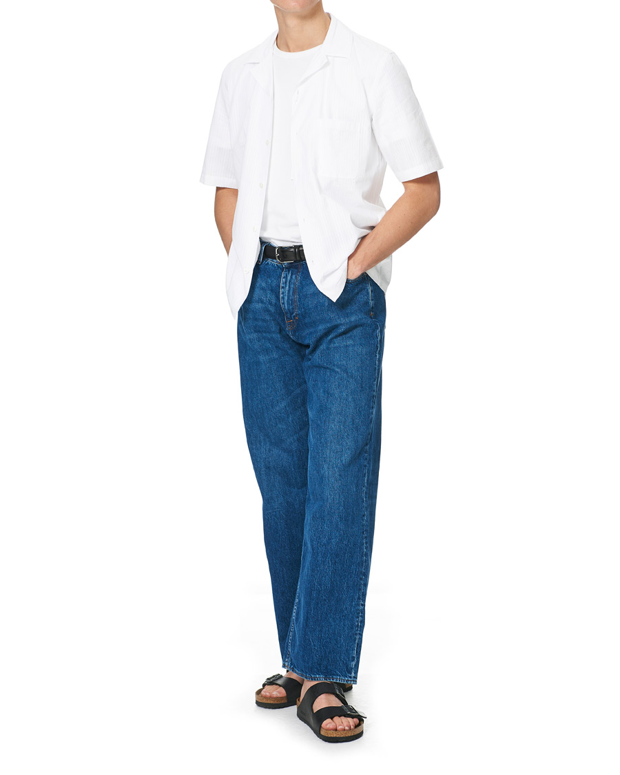 Uomini | Jeans | Tiger of Sweden | Tille Cotton Jeans Royal Blue