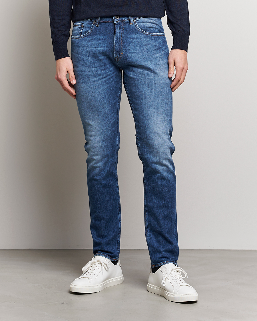 Uomini | Jeans | Tiger of Sweden | Rex Jeans Royal Blue