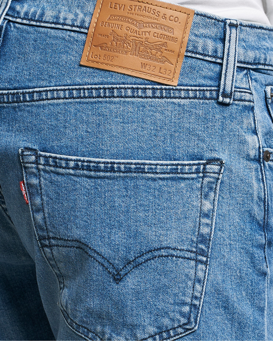 Uomini | Jeans | Levi's | 502 Regular Tapered Fit Jeans Paros Sky