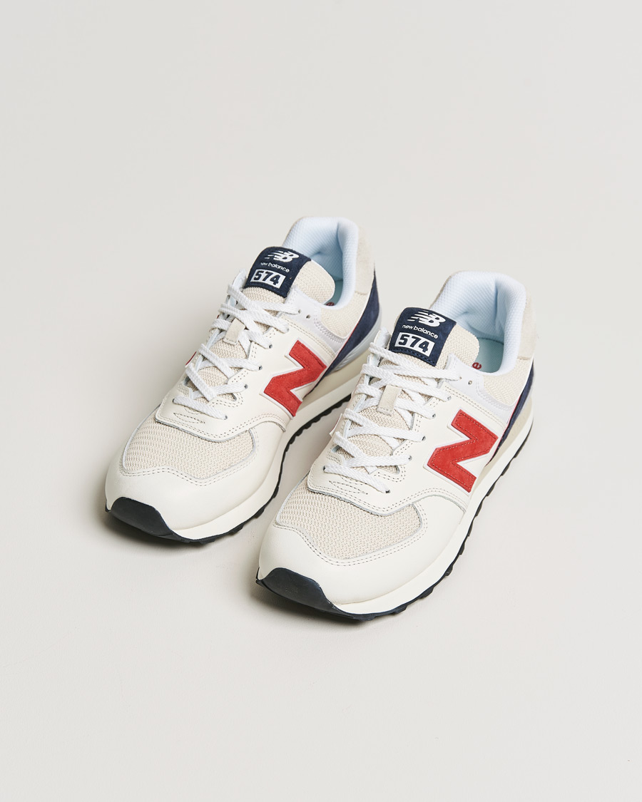 Uomini | New Balance 574 Sneaker Sea Salt | New Balance | 574 Sneaker Sea Salt