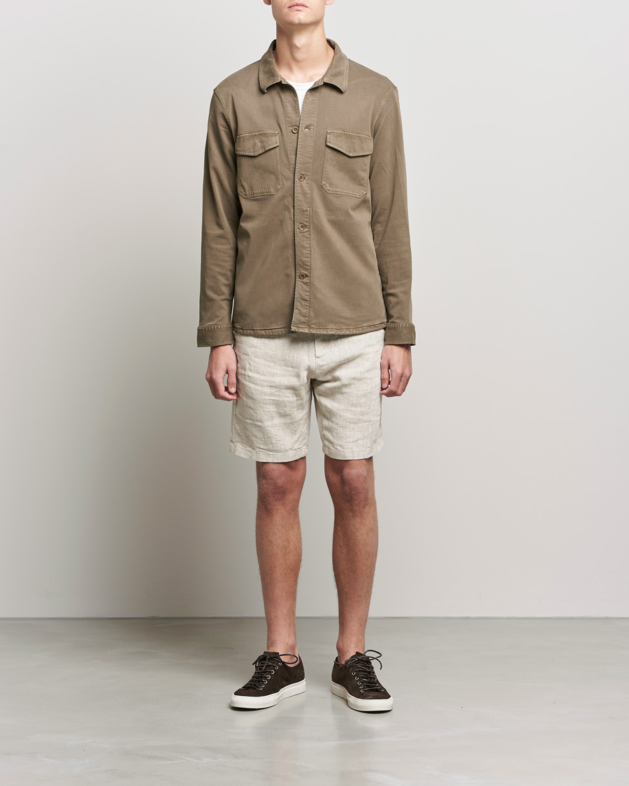 Uomini | Camicie | NN07 | Bernard Tencel Overshirt Clay