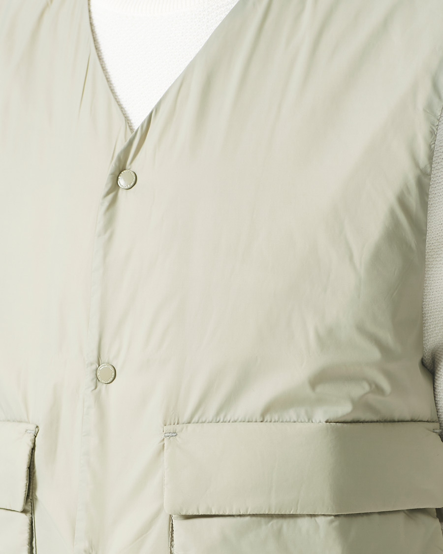 Uomini | Giacche | NN07 | Barney Vest Oil Green