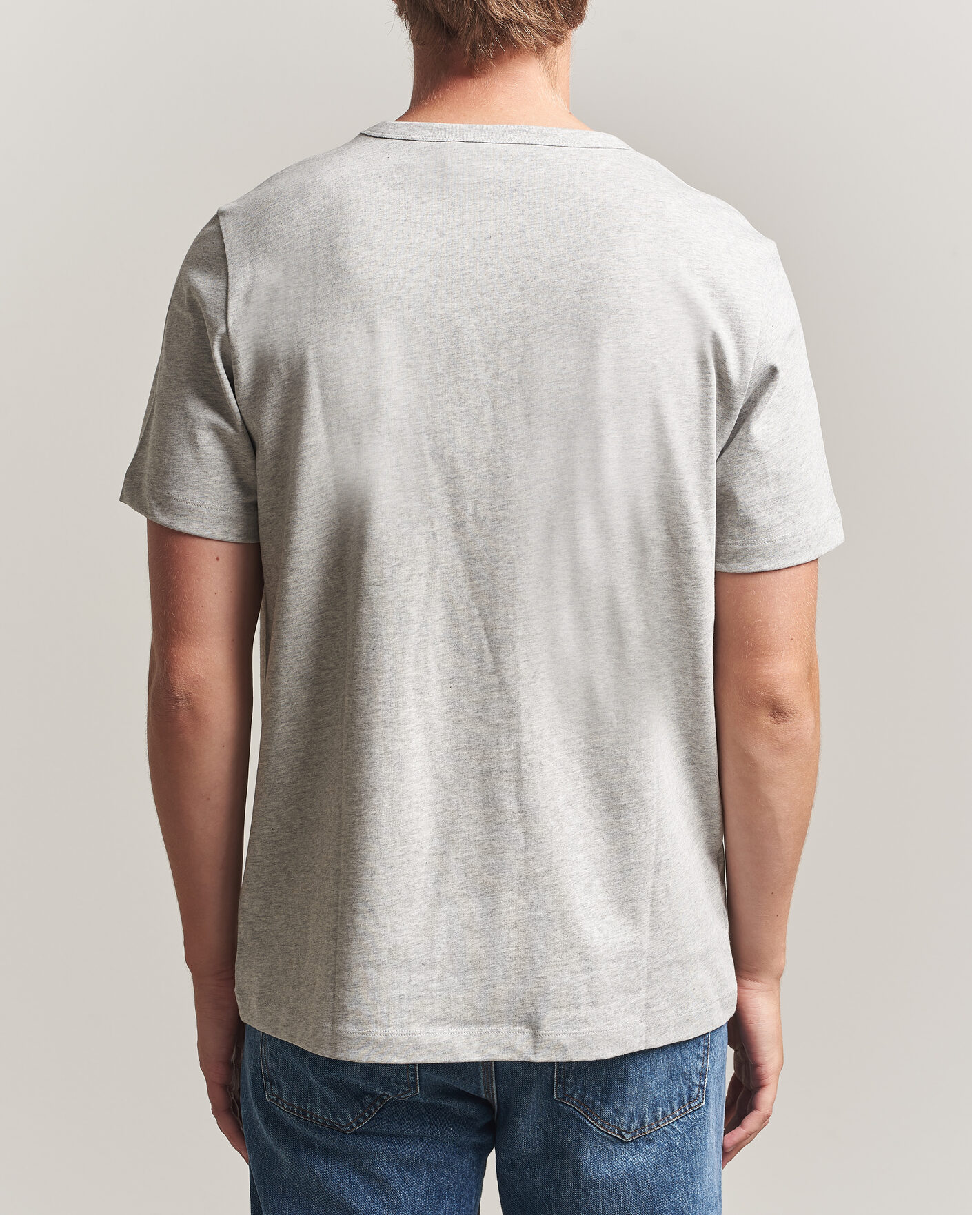 Uomini | T-shirt | A Day's March | Heavyweight T-Shirt Grey Melange