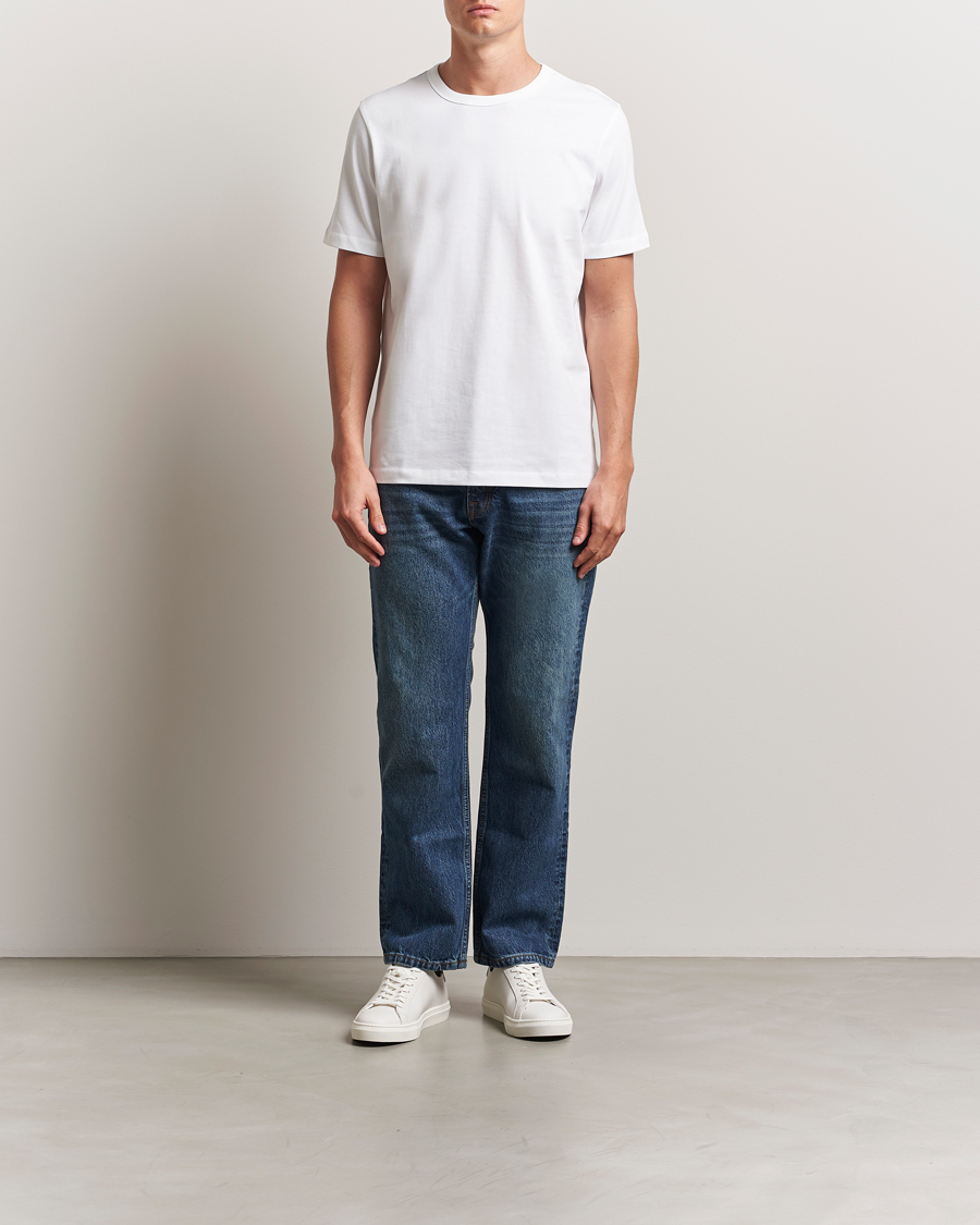 Uomini | T-shirt | A Day's March | Heavyweight T-Shirt White