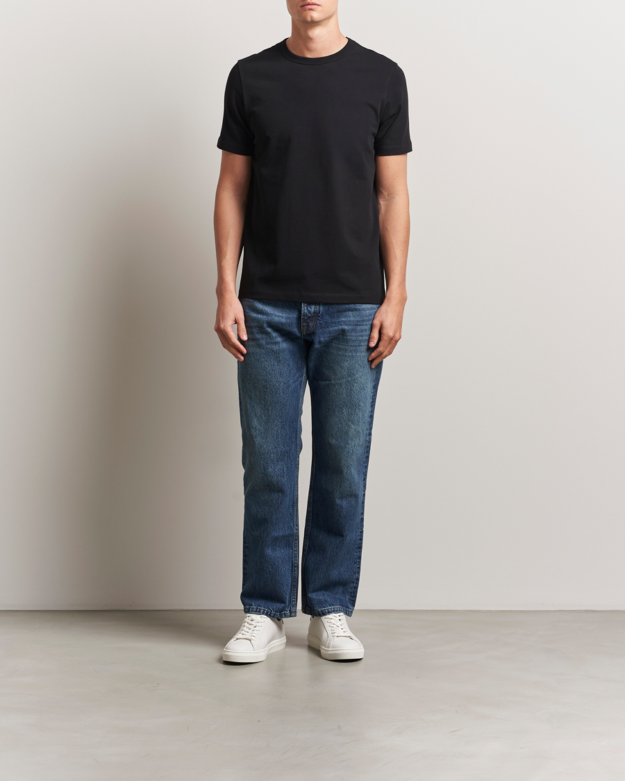 Uomini | T-shirt | A Day's March | Heavyweight T-Shirt Black