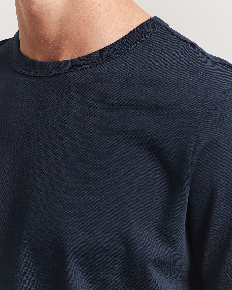 Uomini | T-shirt | A Day's March | Heavyweight T-Shirt Navy