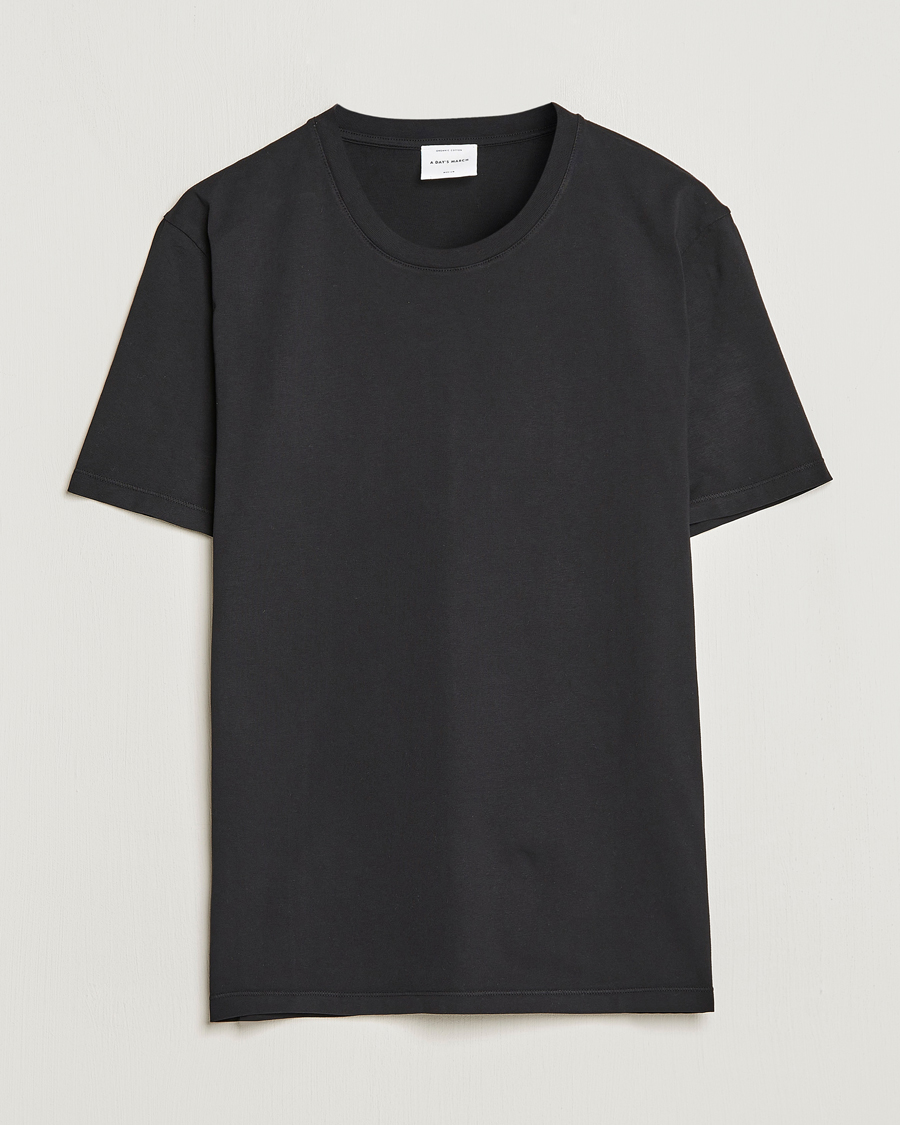Uomini | T-shirt | A Day's March | Classic Fit Tee Black
