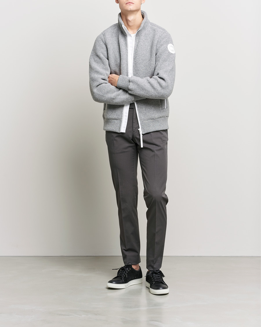 Uomini | Maglieria | Canada Goose | Lawson Fleece Full Zip Greige