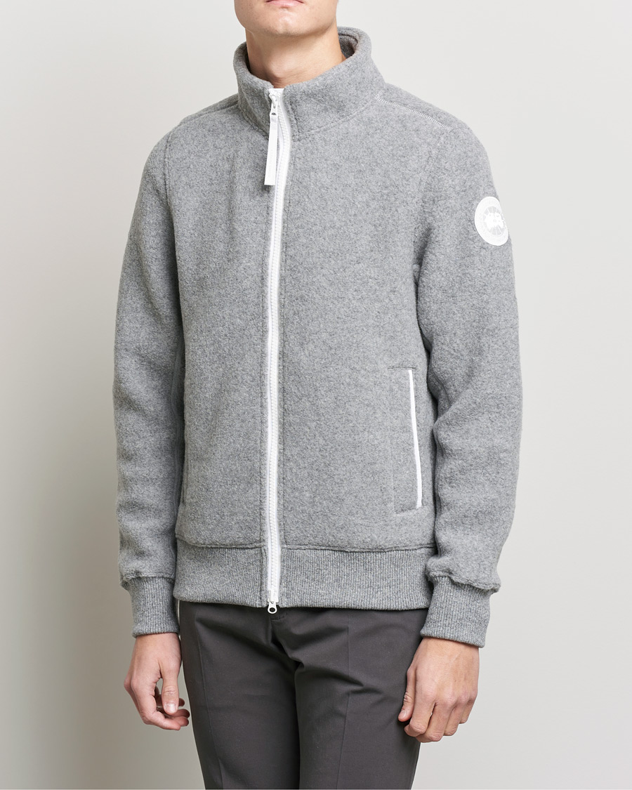 Uomini | Maglieria | Canada Goose | Lawson Fleece Full Zip Greige