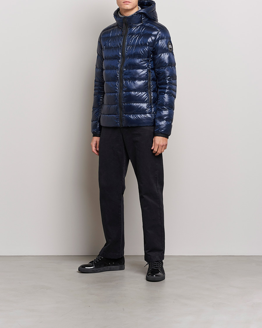 Uomini | Giacche | Canada Goose Black Label | Crofton Hoody Atlantic Navy
