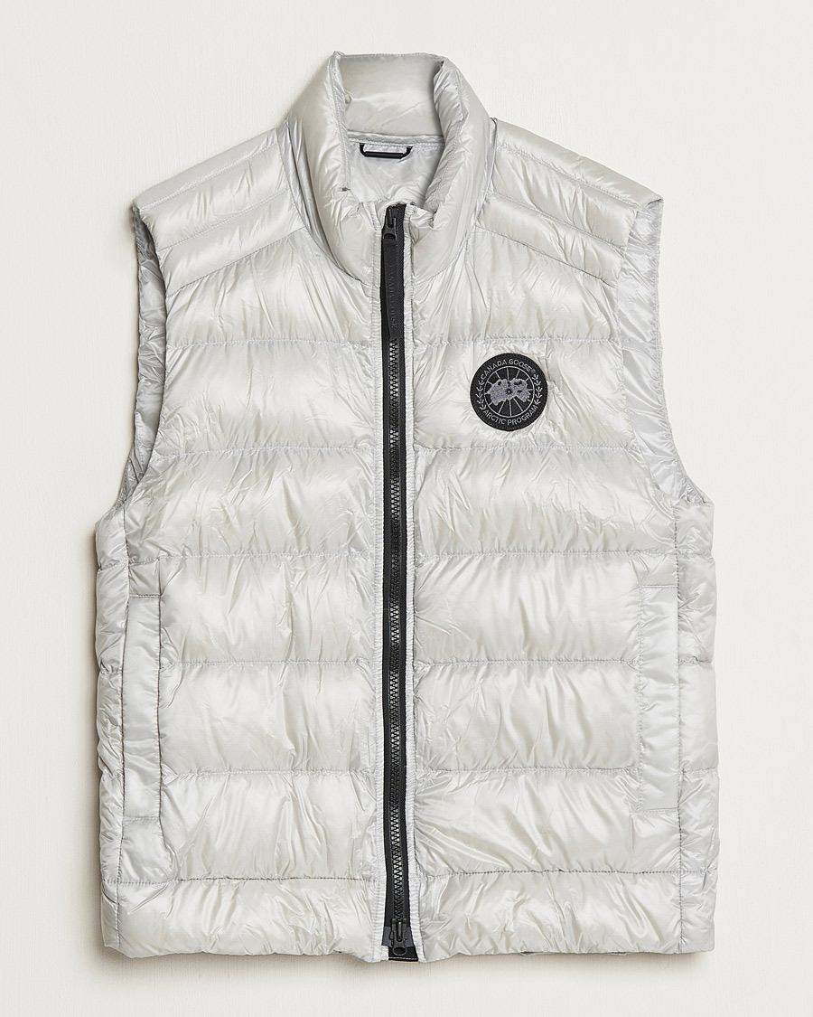 Uomini | Giacche | Canada Goose Black Label | Crofton Vest Silverbirch