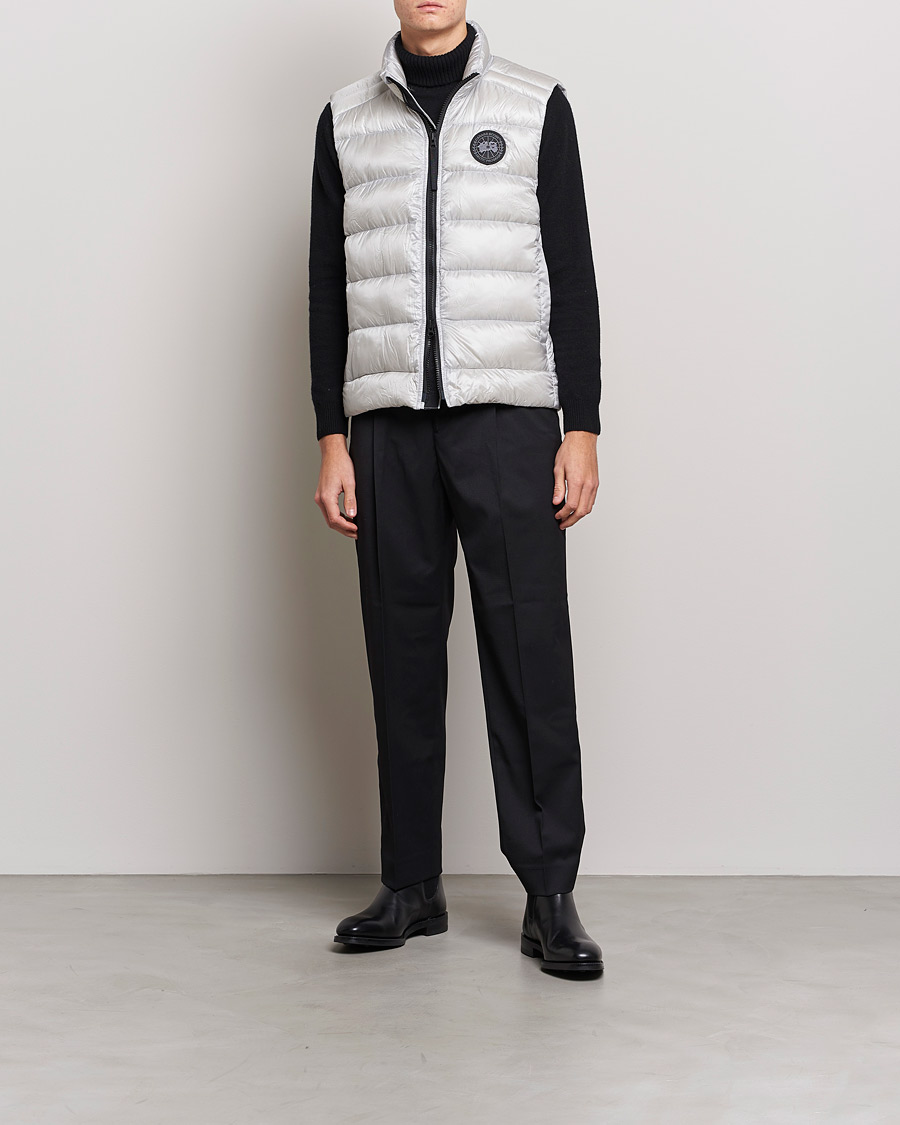 Uomini | Giacche | Canada Goose Black Label | Crofton Vest Silverbirch