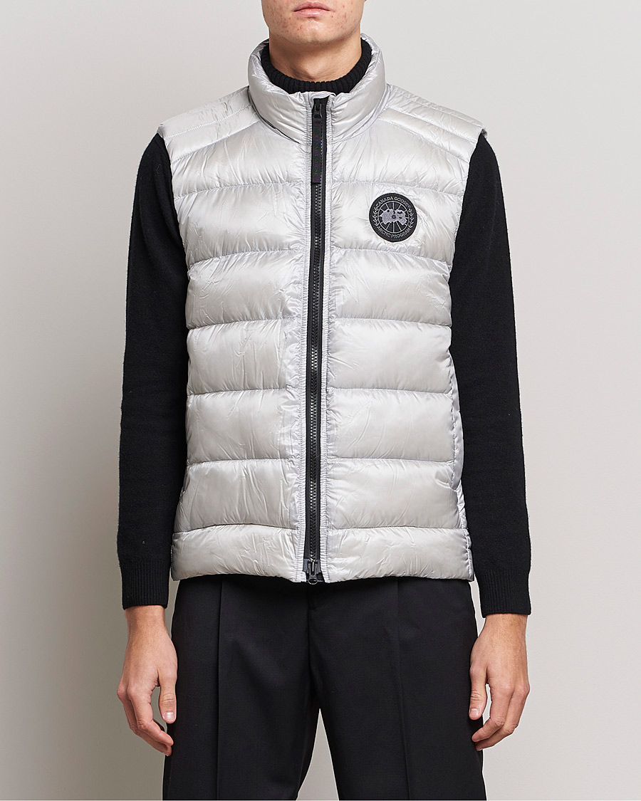 Uomini | Giacche | Canada Goose Black Label | Crofton Vest Silverbirch