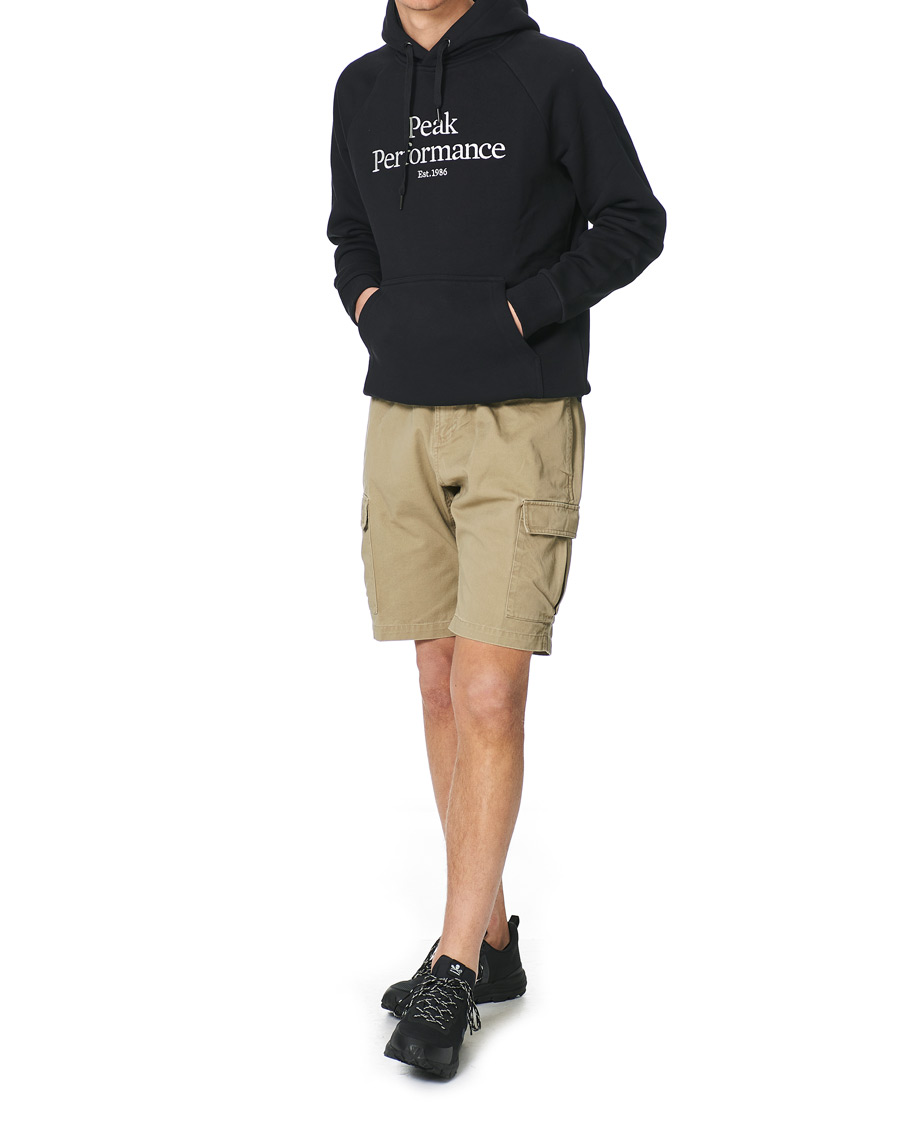 Uomini | Pantaloncini | Peak Performance | Cotton Cargo Shorts True Beige