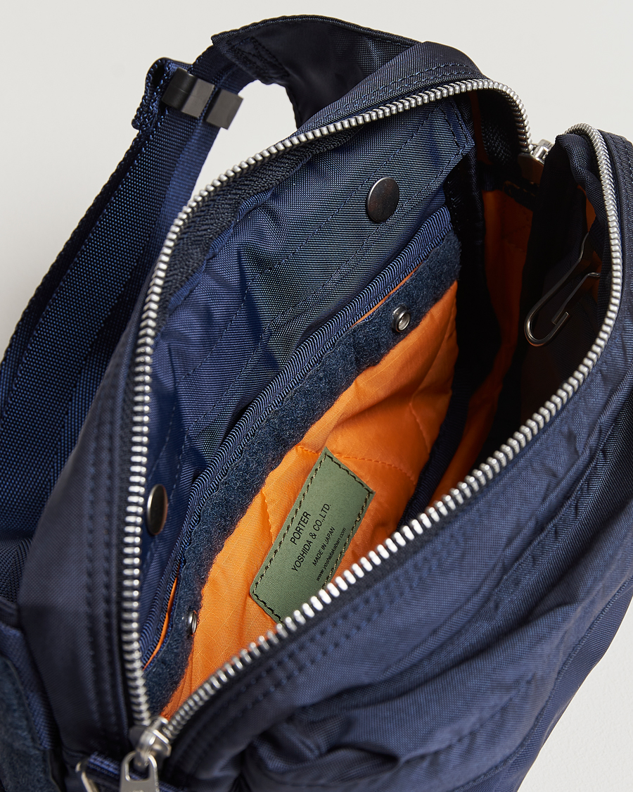 Uomini | Borse | Porter-Yoshida & Co. | Force Waist Bag Navy Blue