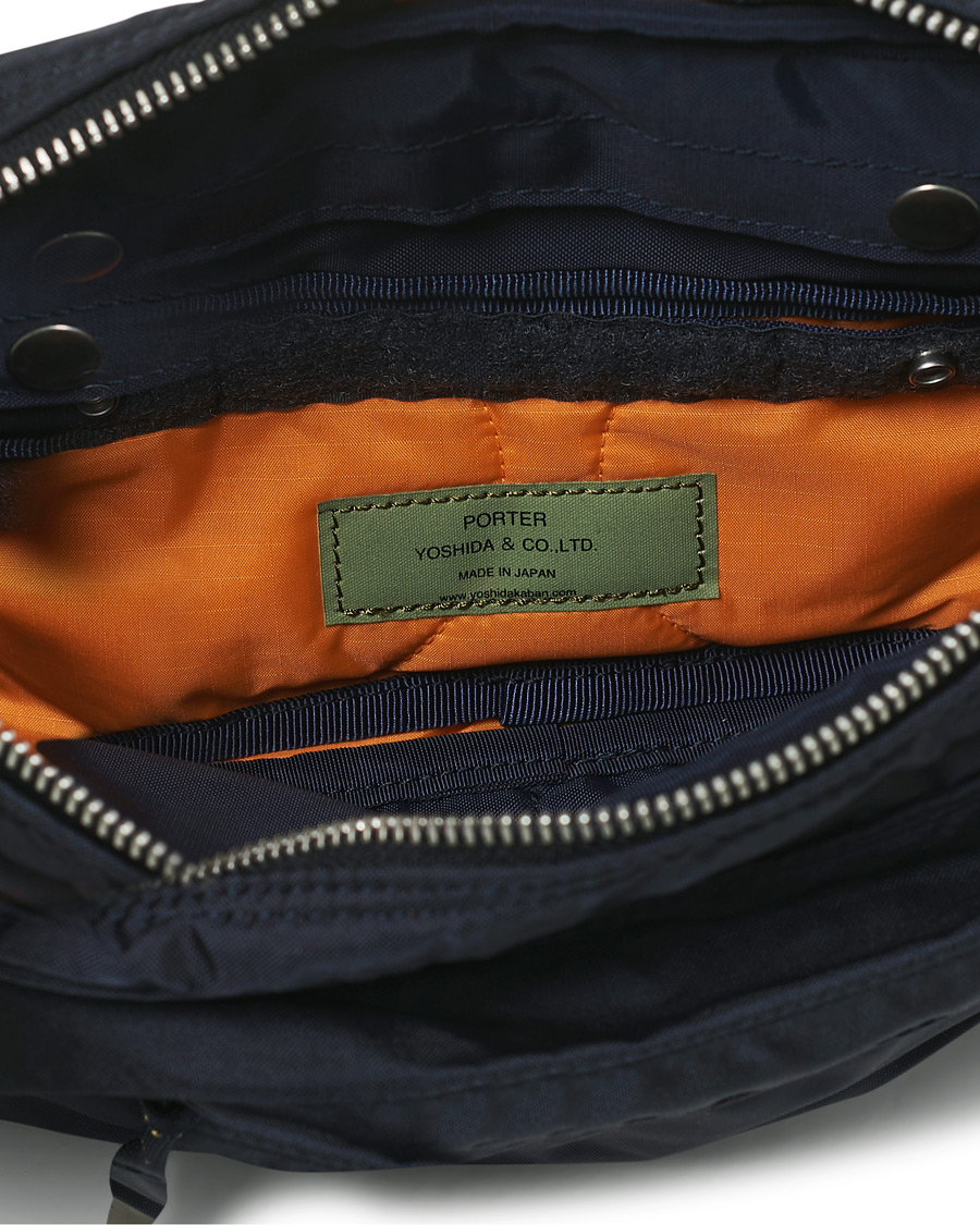 Uomini | Borse | Porter-Yoshida & Co. | Force Waist Bag Navy Blue
