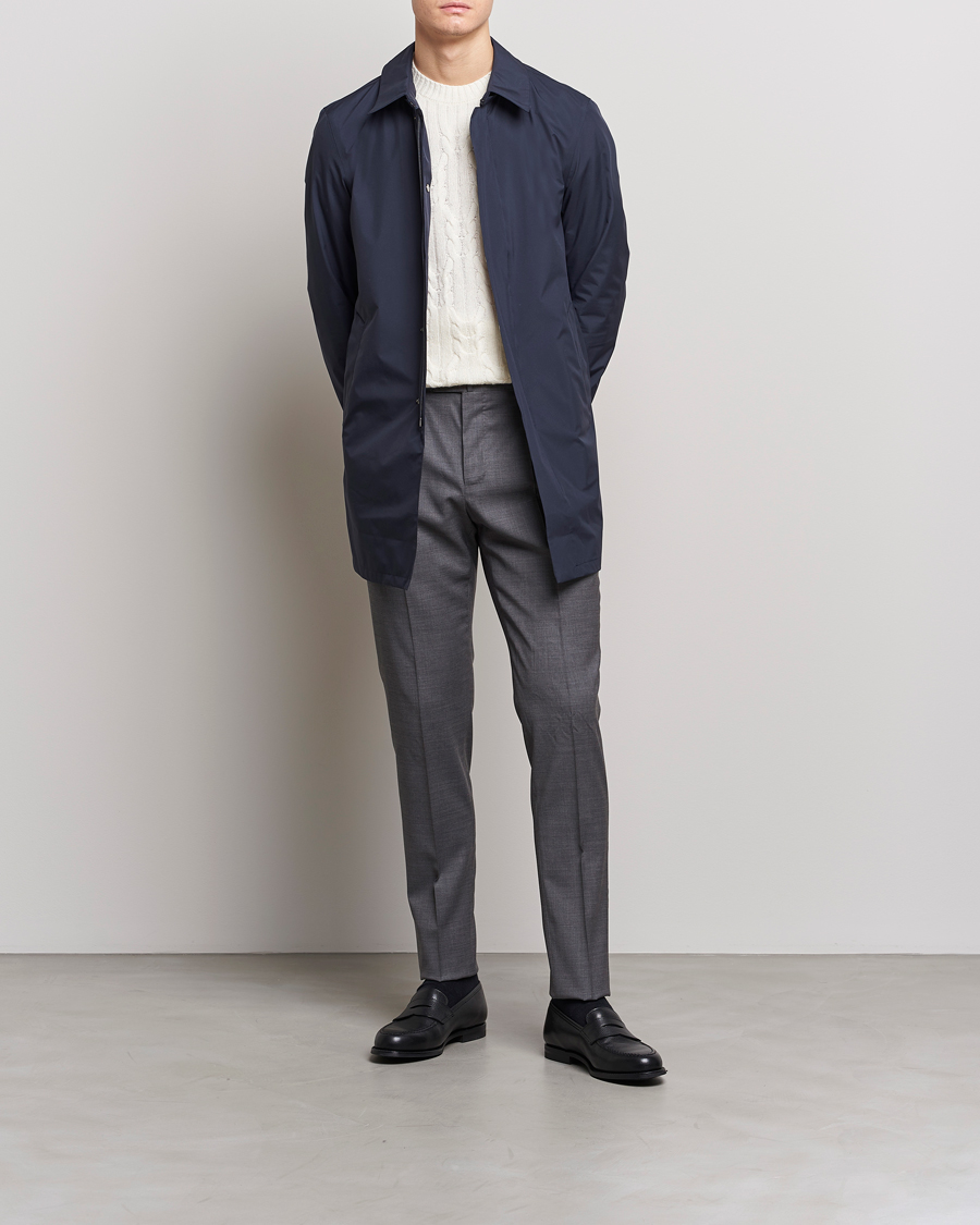 Uomini | Pantaloni | PT01 | Gentleman Fit Wool Trousers Medium Grey