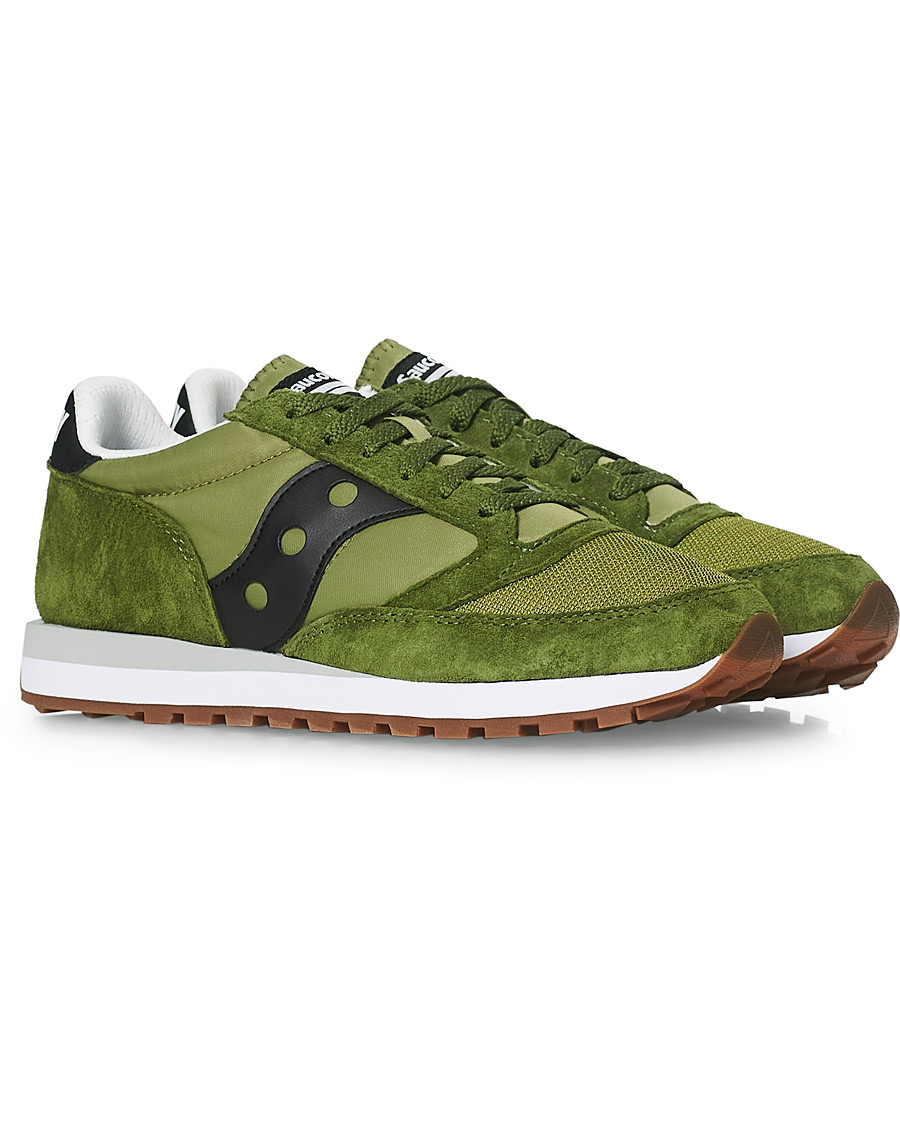Uomini | Saucony Jazz 81 Sneaker Green/Black | Saucony | Jazz 81 Sneaker Green/Black