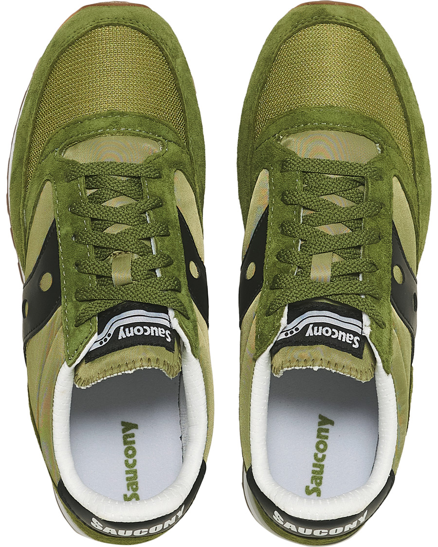 Uomini | Saucony Jazz 81 Sneaker Green/Black | Saucony | Jazz 81 Sneaker Green/Black