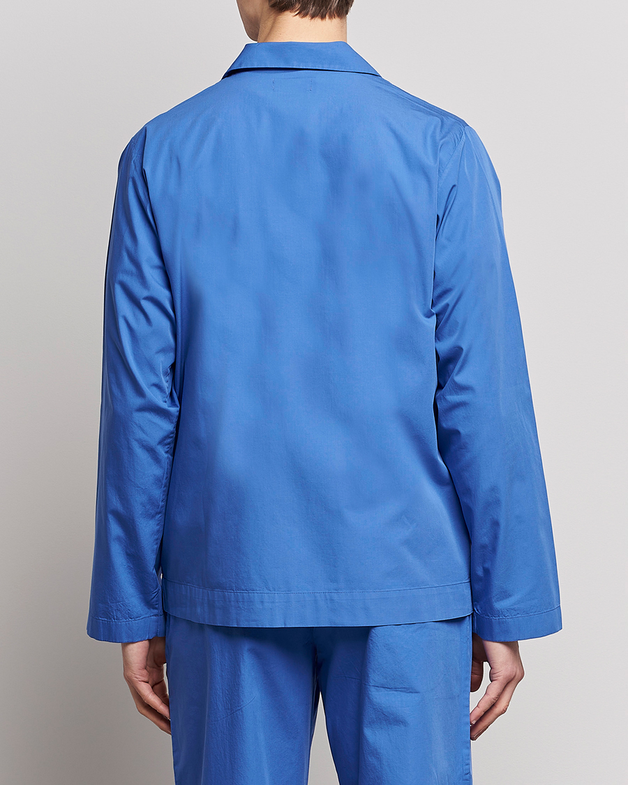 Uomini | Tekla Poplin Pyjama Shirt Royal Blue | Tekla | Poplin Pyjama Shirt Royal Blue